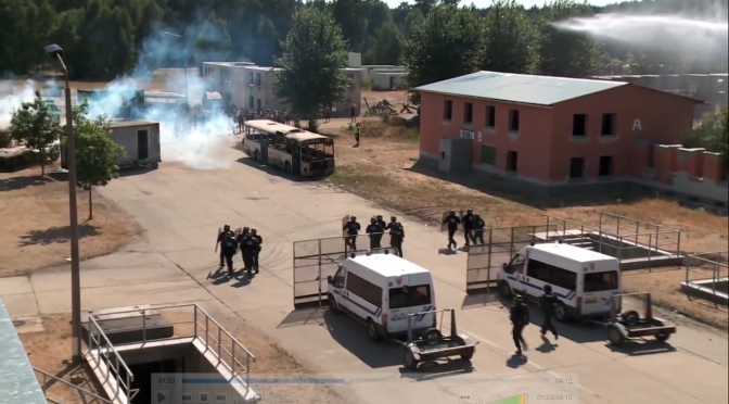 Bürgerkrieg in Askania – Europäisches Polizeitraining in Lehnin