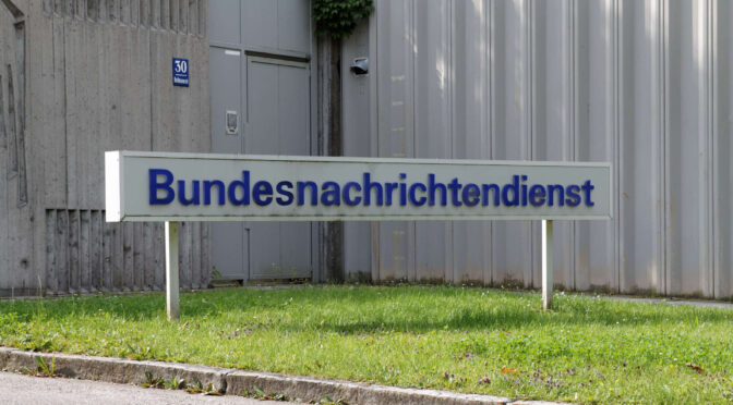 März-Nachrichten vom Bundesnachrichtendienst (BND)