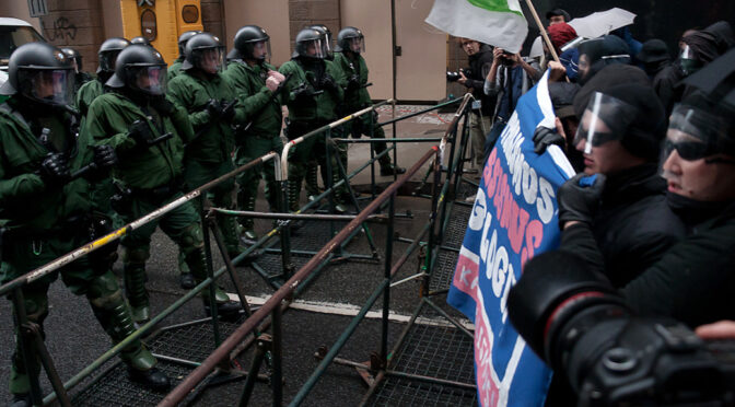 Eine kleine Demogeschichte – Protest und Polizei in den letzten vierzig Jahren