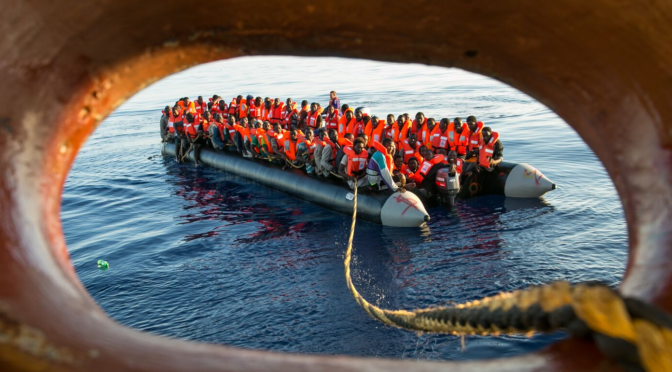 Küstenwache Libyens schießt scharf