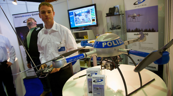 Bundespolizei liebäugelt mit großen Drohnen