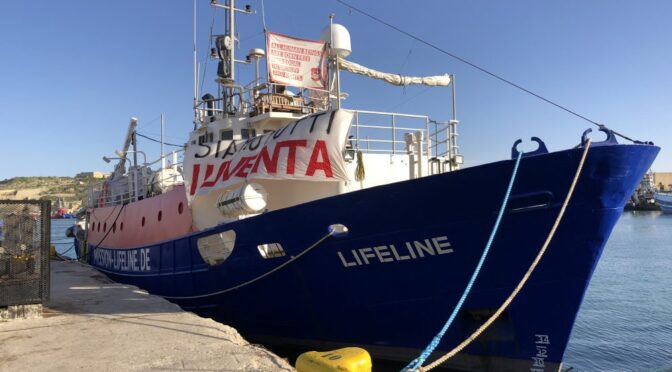 Umkämpfte Seenotrettung