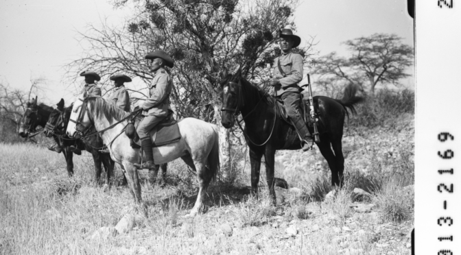 Polizeigewalt in Deutsch-Südwestafrika: Die berittene Landespolizei
